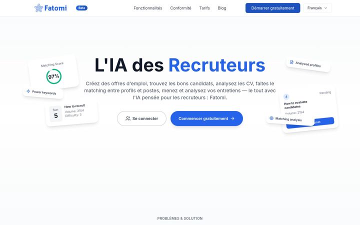 Screenshot of fatomi.site
