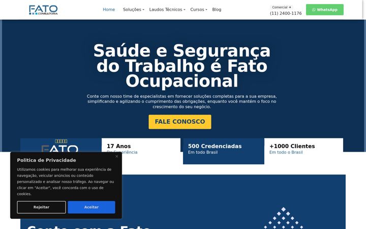Zrzut ekranu fatoocupacional.com.br