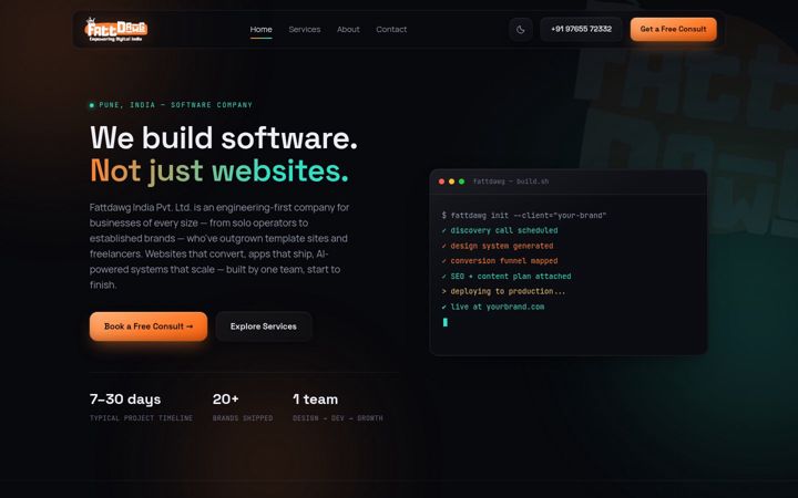 Screenshot of fattdawg.com