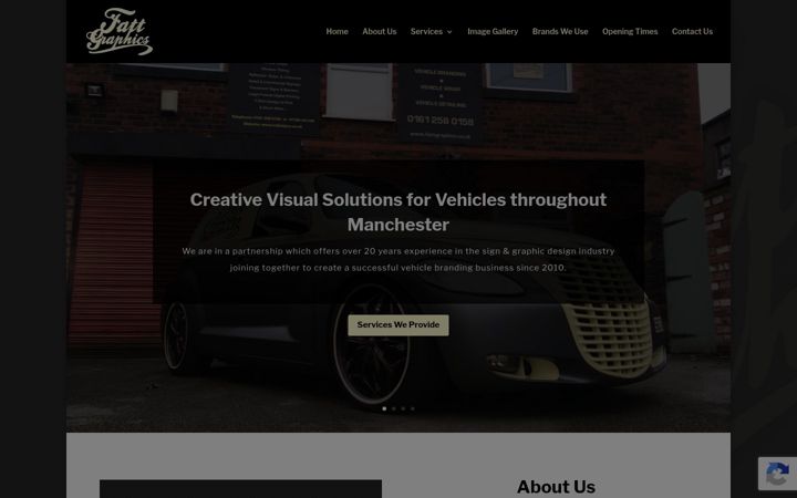 Screenshot of fattgraphics.co.uk