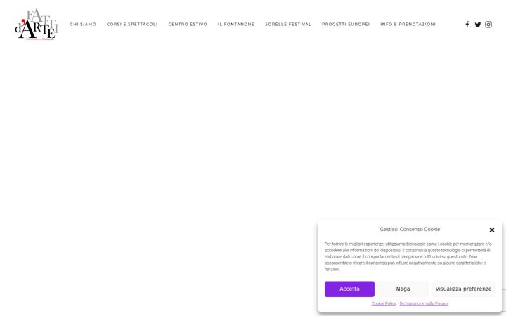 Screenshot of fattidarteassociazione.it