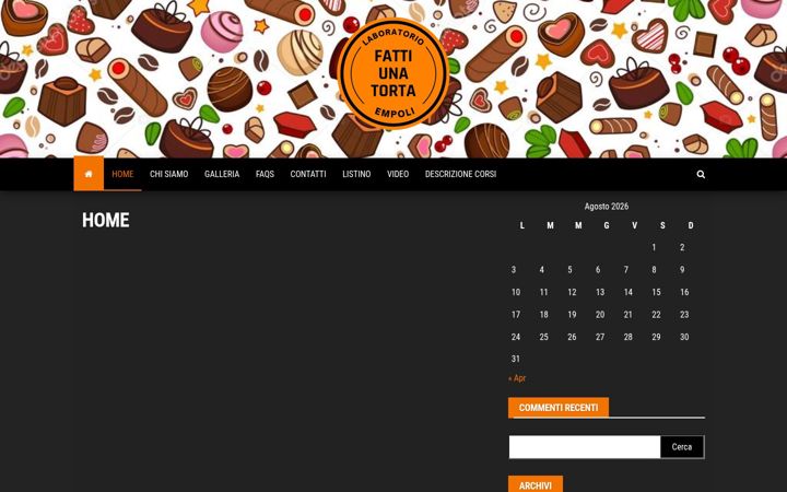 Screenshot of fattiunatorta.it