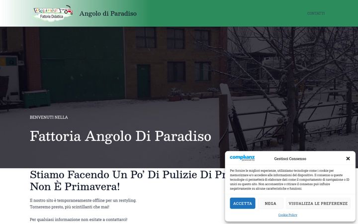 Screenshot of fattoriaangolodiparadiso.com