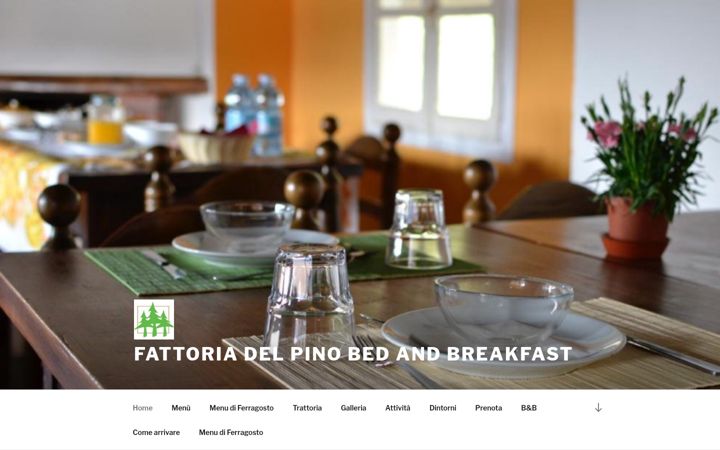 Screenshot of fattoriadelpino.it