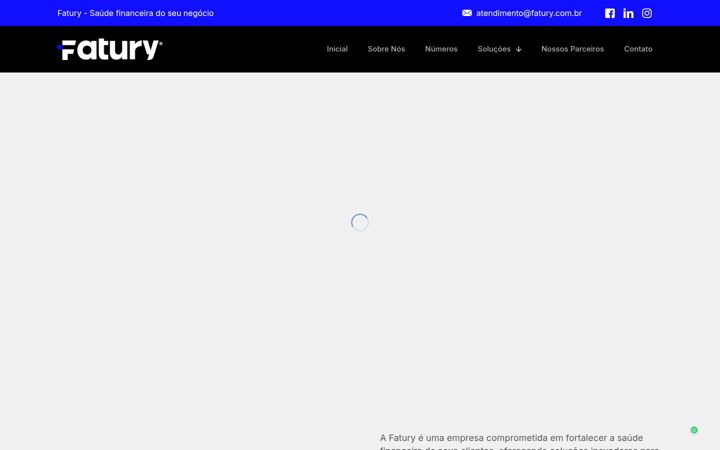 Zrzut ekranu fatury.com.br