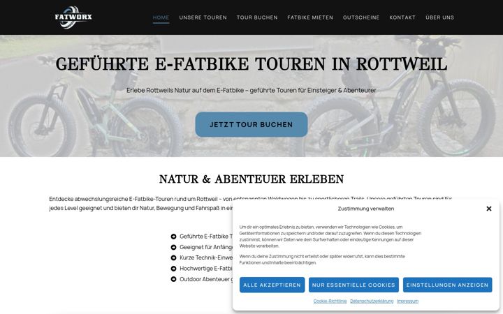Screenshot of fatworx.de