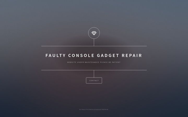 Captura de pantalla de faultyconsolegadgetrepair.co.uk