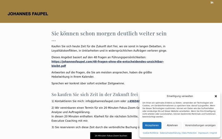 Zrzut ekranu faupel.io