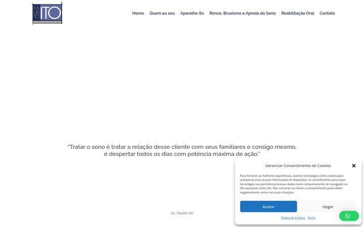Zrzut ekranu faustoito.com.br