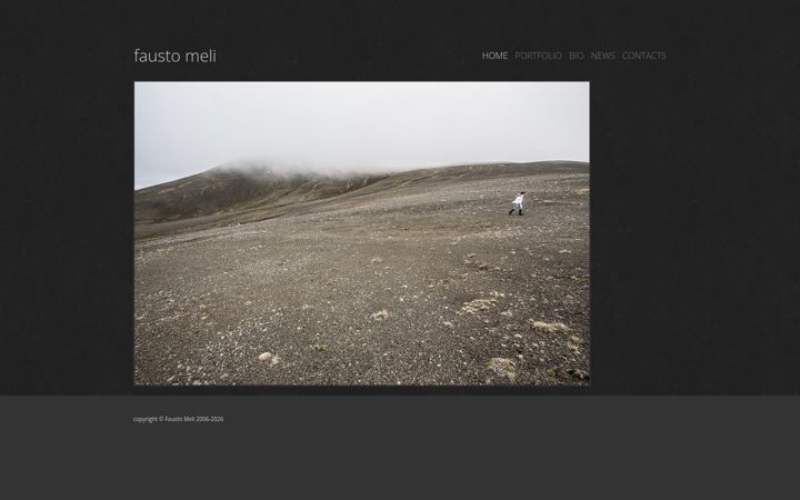 Screenshot of faustomeli.com