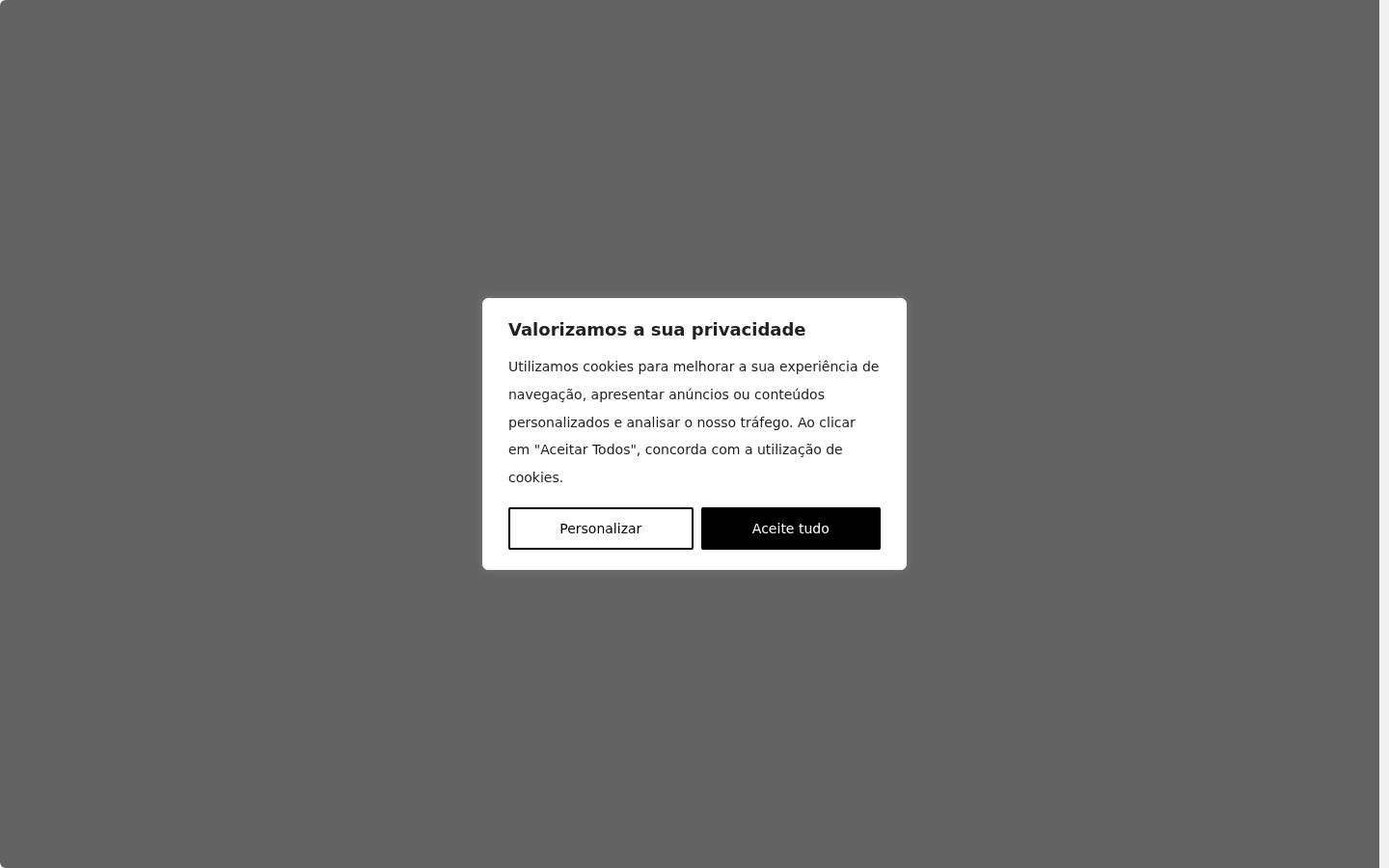 Capture d'écran de la bannière de consentement affichée avant toute interaction