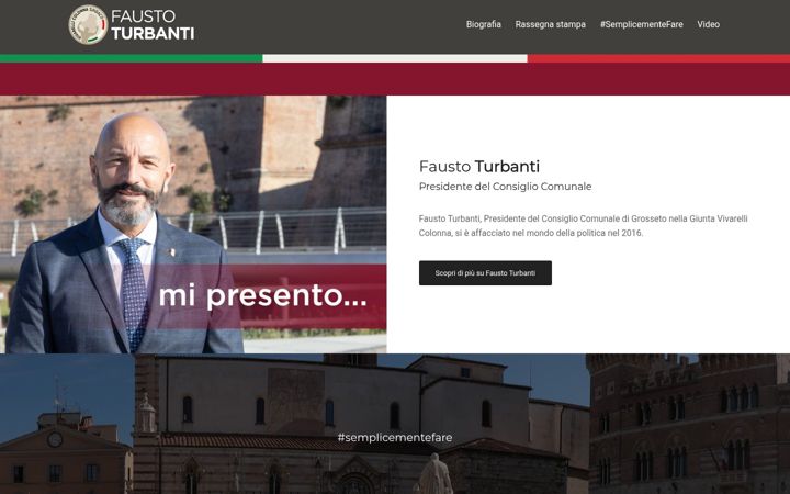 Screenshot di faustoturbanti.it