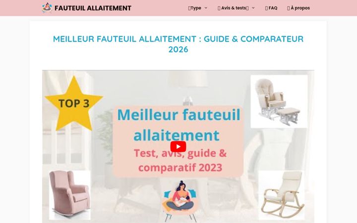 Screenshot of fauteuilallaitement.com