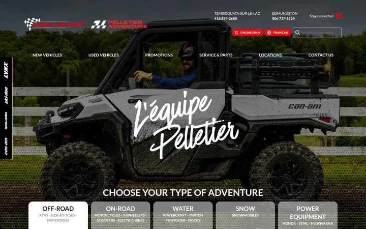 Screenshot of fautvoirpelletier.ca