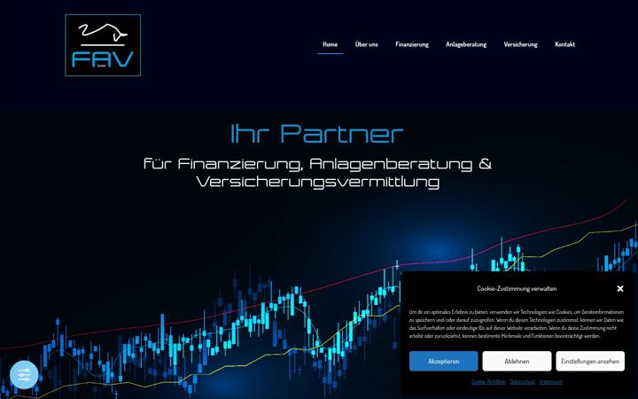 Screenshot of fav-consulting.de