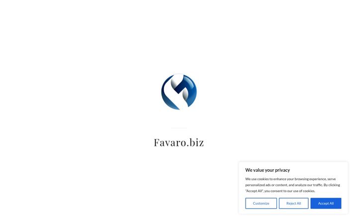 Screenshot of favaro.biz
