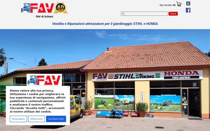 Skjermbilde av favdischiavi.it