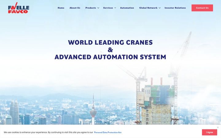 Screenshot of favellefavco.com