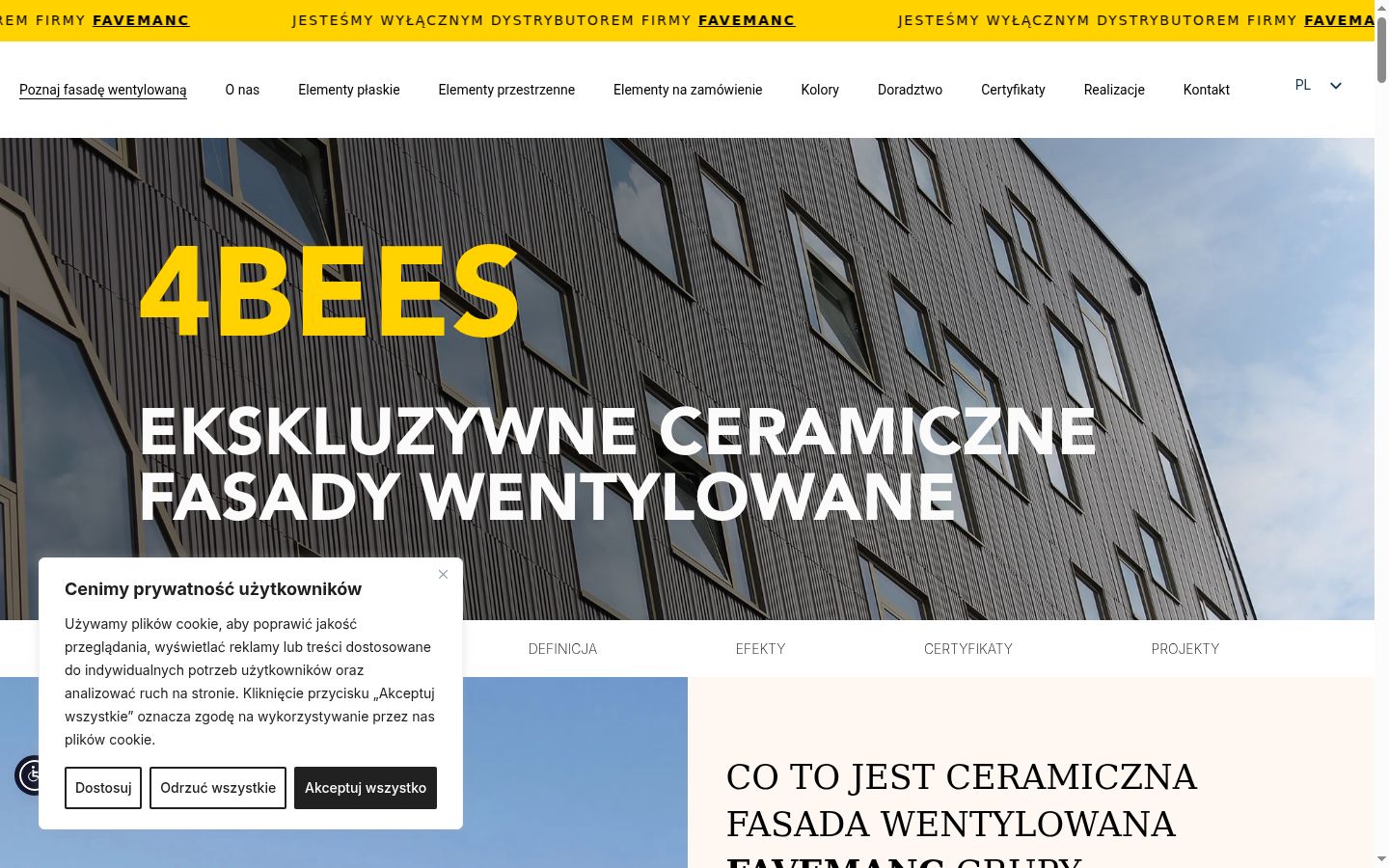 Screenshot tal-banner tal-kunsens muri qabel kwalunkwe interazzjoni