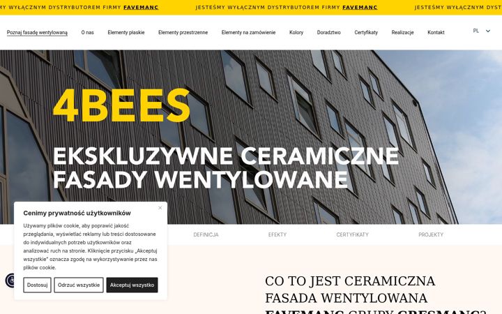 Screenshot of favemanc.pl