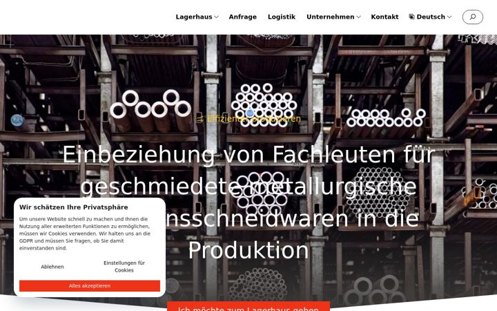 Screenshot of favex.de