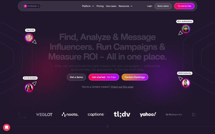 Screenshot of favikon.com