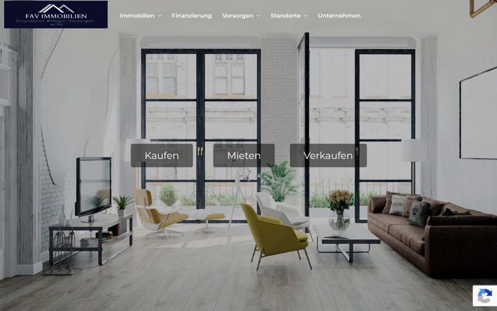 Screenshot of favimmo.de