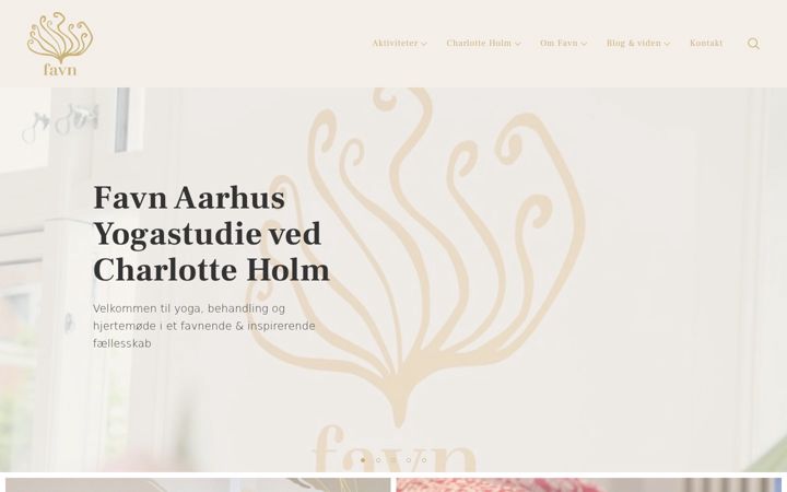 Screenshot of favnaarhus.dk