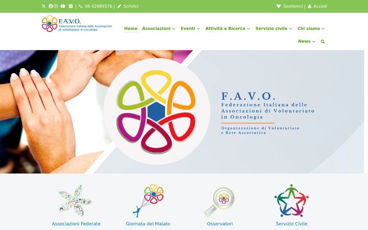 Screenshot of favo.it
