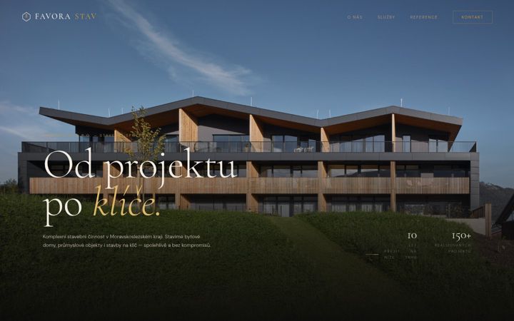 Screenshot of favorastav.cz