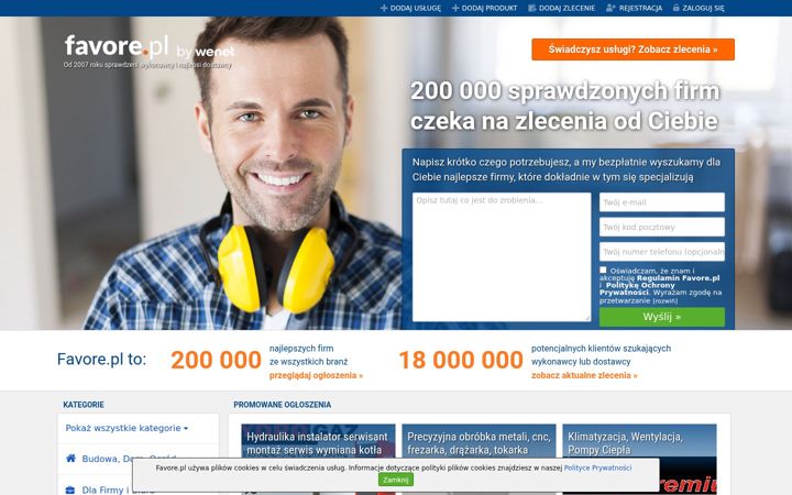 Képernyőkép: favore.pl