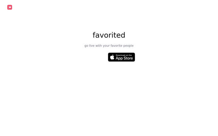Screenshot of favorited.app