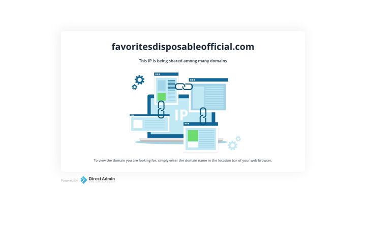 Screenshot of favoritesdisposableofficial.com