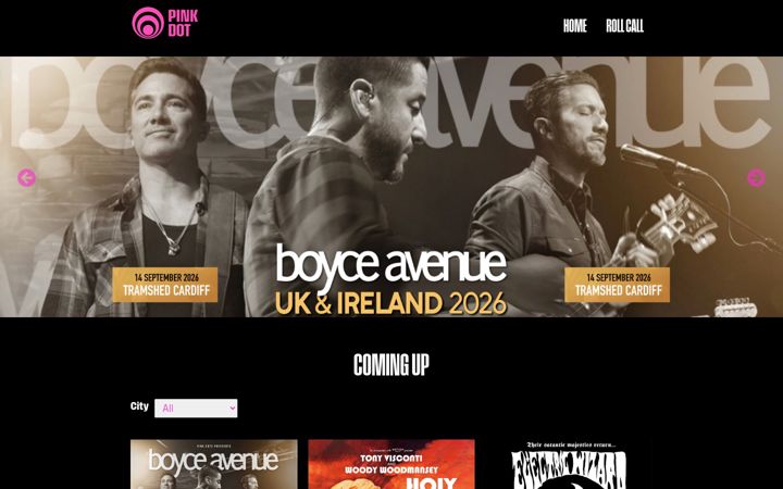 Screenshot of favouritedays.co.uk
