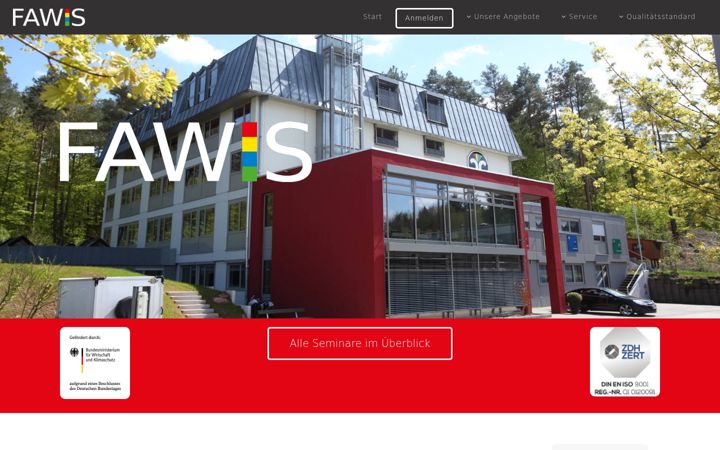 Screenshot of fawis-rlp.de
