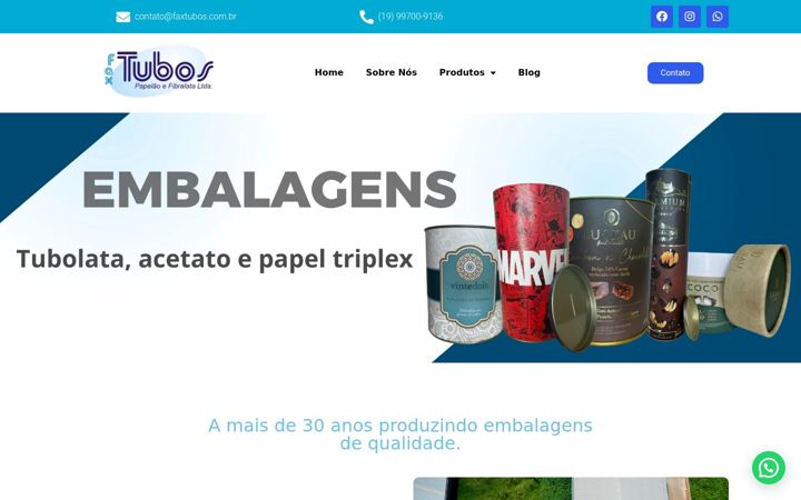 Screenshot di faxtubos.com.br