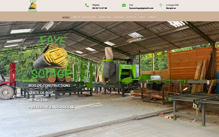Screenshot of faye-sciage-dordogne.fr