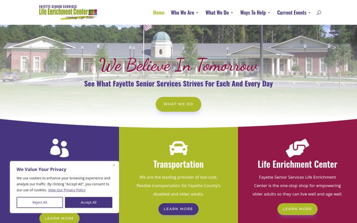 Screenshot of fayss.org