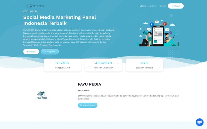 Screenshot of fayupedia.id