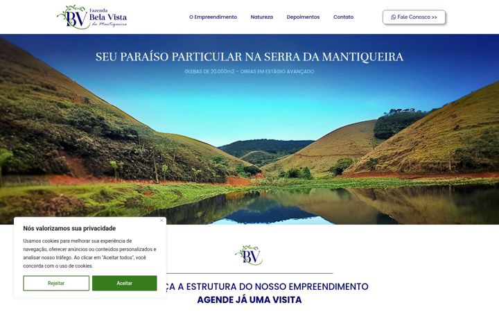 Screenshot of fazbelavistadamantiqueira.com.br