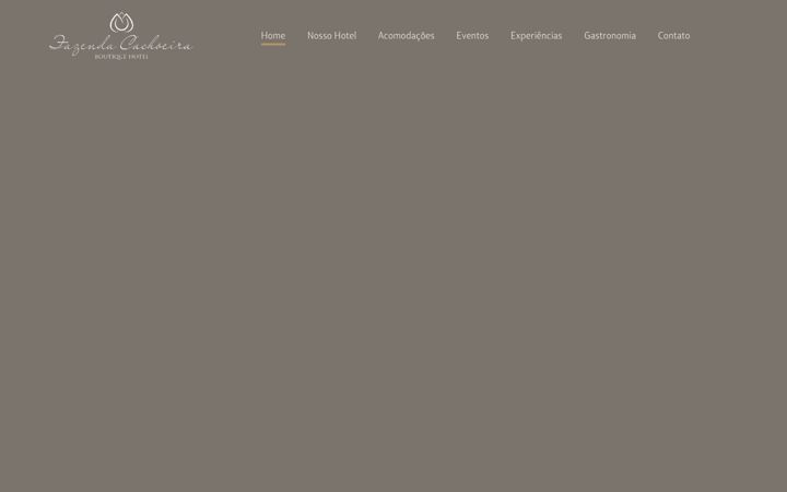 Screenshot di fazendacachoeirahotel.com.br