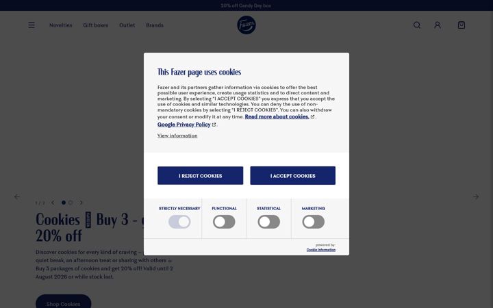 Zrzut ekranu fazer.com