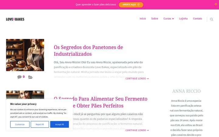 Screenshot di fazerpaoemassa.com.br