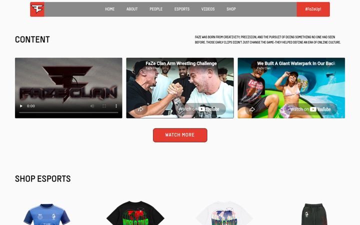 Screenshot of fazerug.com
