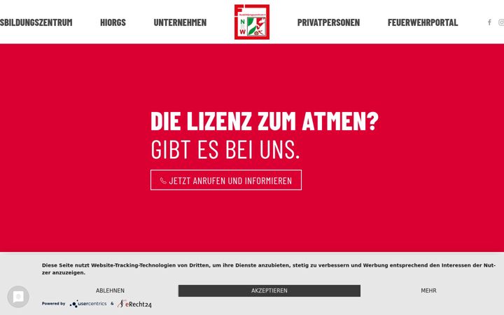 Screenshot of faznrw.de