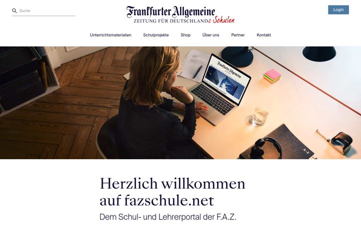 Screenshot of fazschule.net