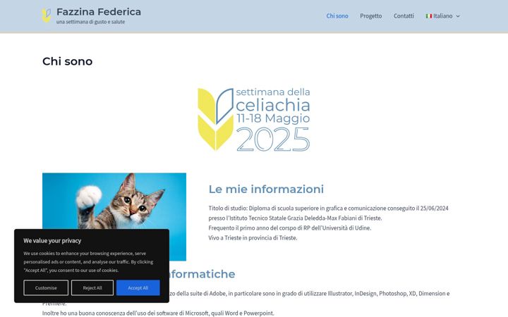 Screenshot of fazzinafederica.altervista.org