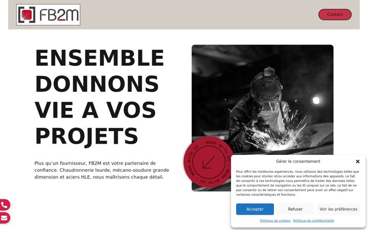 Screenshot of fb2m.pro