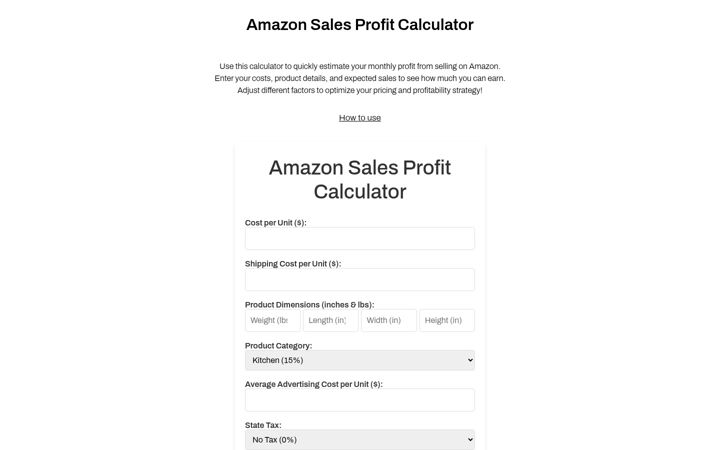 Screenshot of fbacalculator.online