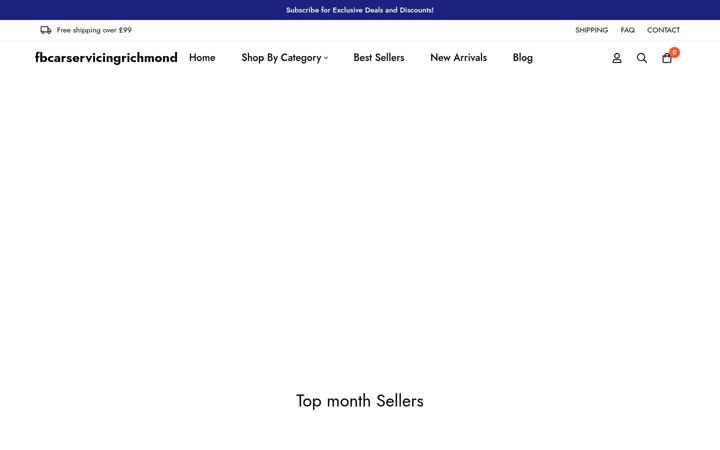 Screenshot of fbcarservicingrichmond.co.uk